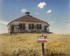 Peter Brown Abandoned Schoolhouse, southeastern Colorado (from the Great Plains Project), 1992