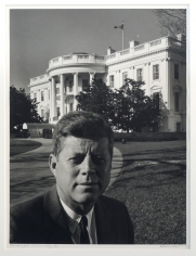 Arnold Newman President Kennedy in Front of the White House, 1981
